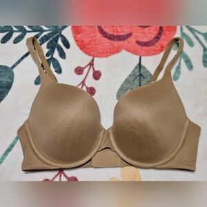 Body By Victoria Victoria Secret Perfect Shape 36D Tan Bra